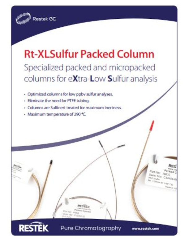Restek MFG Tx-XL Packed Columns